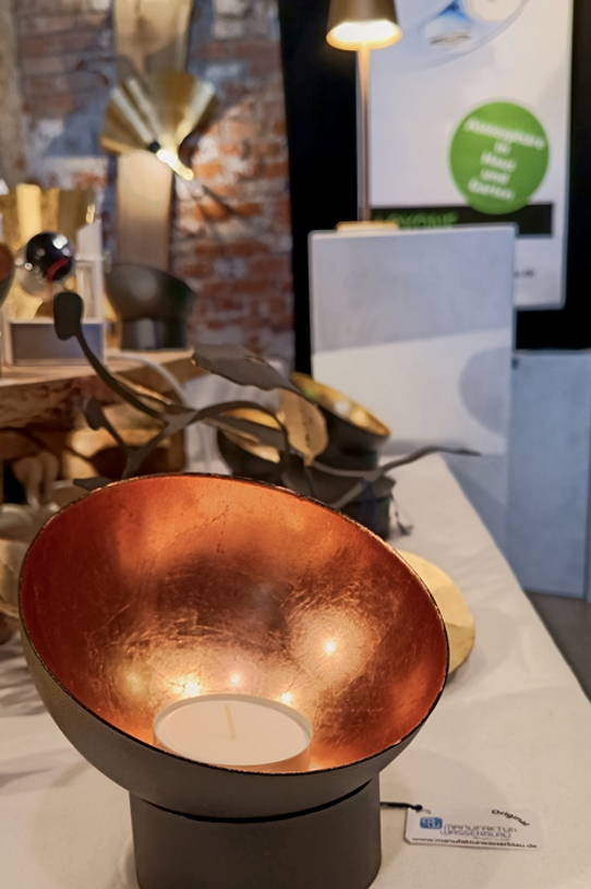 Kerzenschale Kupfer GT 2024 542x815 NOVA Kerzenschale groß Kupfer