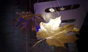 Objektfoto von der Messe Gartentage 2024 mit NOVA Pendelleuchte Ahorn